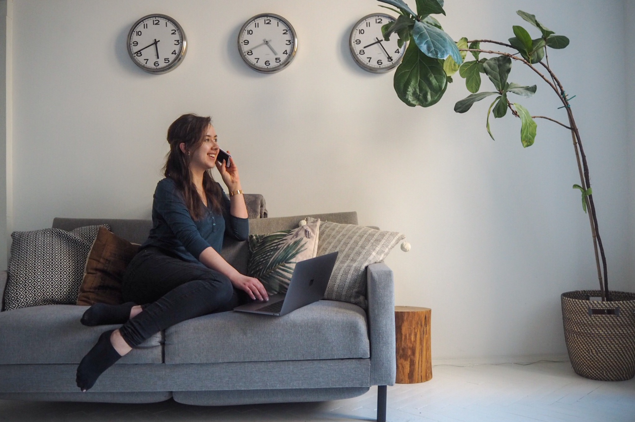 I’m sorry, the old Hannah can’t come to the phoe right now.